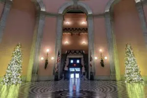 Ohio Statehouse in the Holiday Season